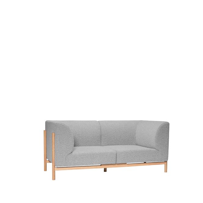 Hovedbilde Hübsch Moment Sofa 2-Seter Grå/Natur