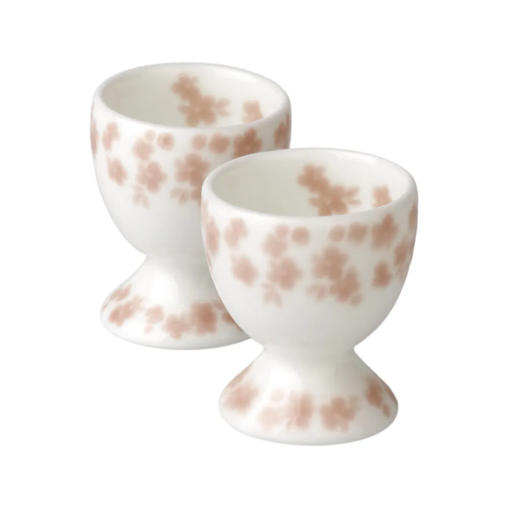 Wik & Walsøe Slåpeblom Rosa Eggeglass 2-pk
