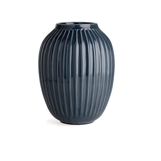 Hovedbilde Kähler Hammershøi Vase Antrasittgrå 25,5 cm