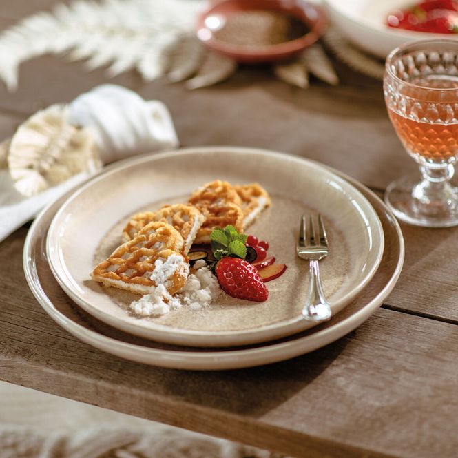 Hovedbilde Villeroy & Boch Perlemor Sand tallerken 24 cm