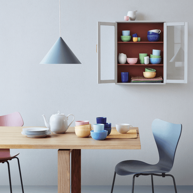 Hovedbilde Lyngby Porcelæn Rhombe Color Skål Sand Ø13 cm