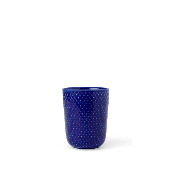 Hovedbilde Lyngby Porcelæn Rhombe Color Krus Mørk Blå 33 cl