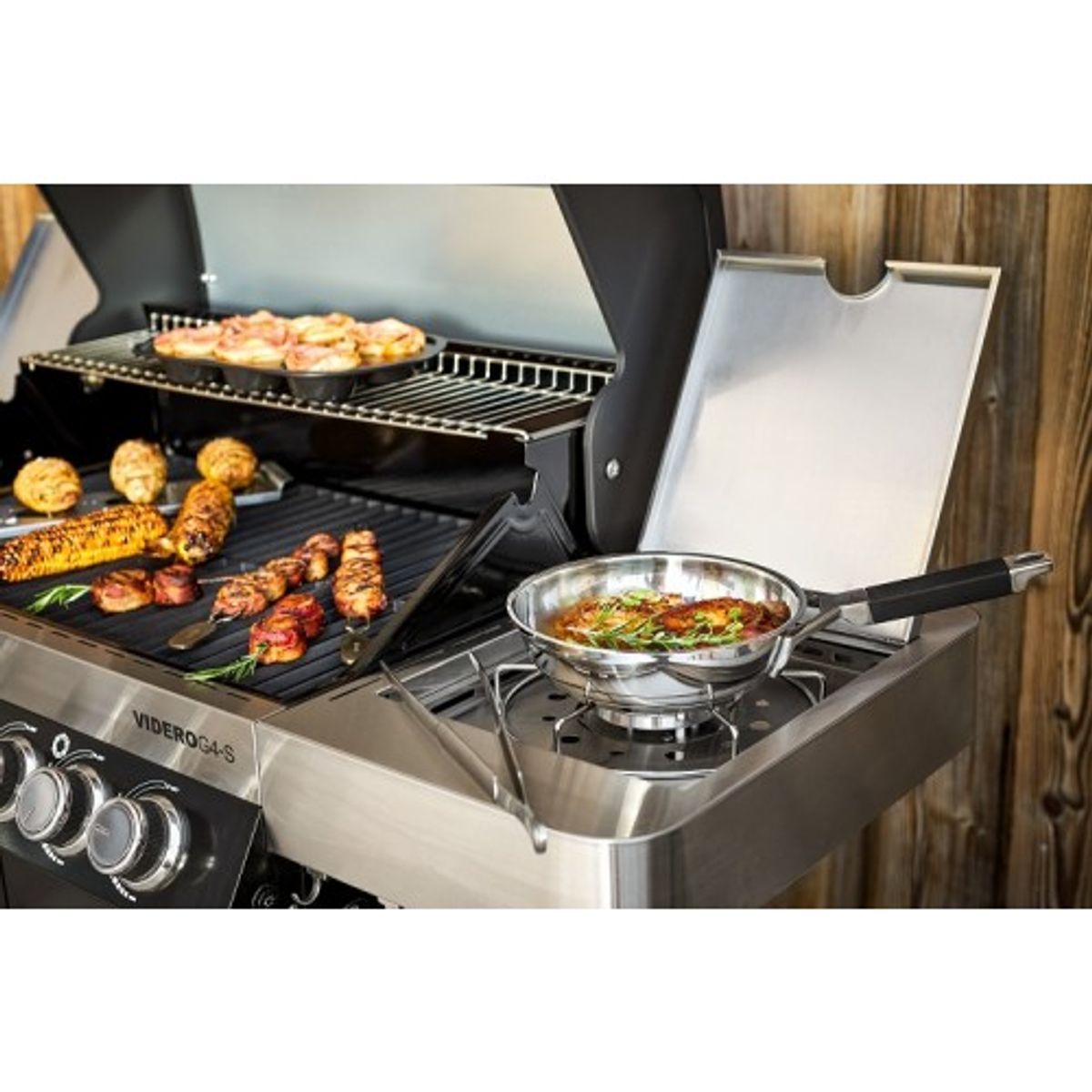 Rösle Videro G3-S Gassgrill Sort 17000W
