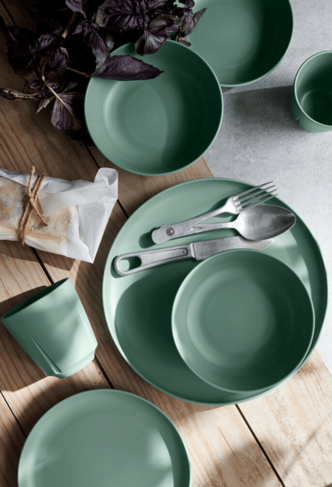 Rosendahl GC Take Middagstallerken Støvet Grønn Ø26 cm 2-pk