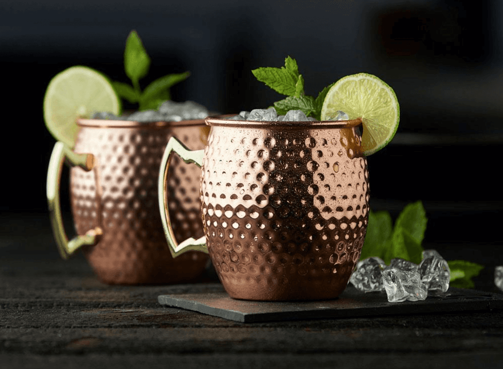 Lyngby Glass Moscow Mule Krus Kobber 55 cl 2-pk