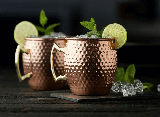 Hovedbilde Lyngby Glass Moscow Mule Krus Kobber 55 cl 2-pk