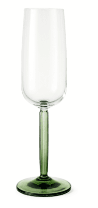 Hovedbilde Kähler Hammershøi Champagneglass 24 cl Grønn 2 ...
