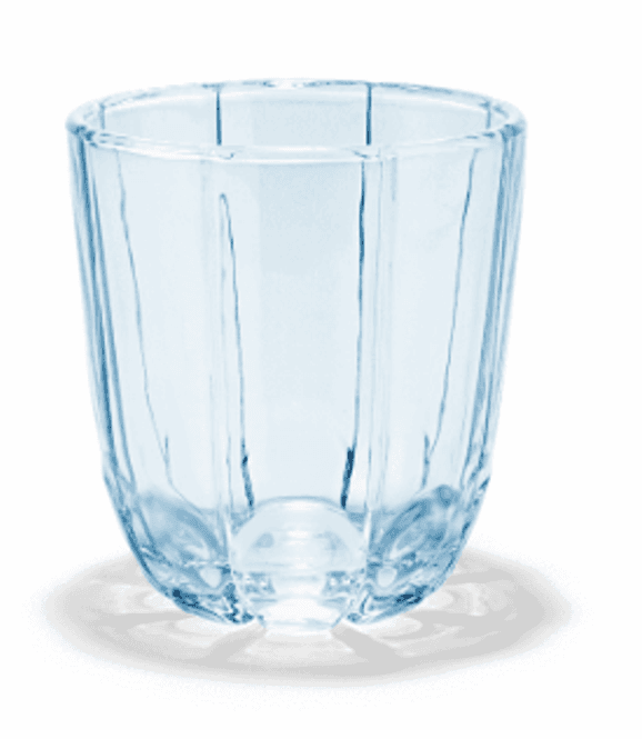 Hovedbilde Holmegaard Lily Vannglass Blå 32 cl 2 stk