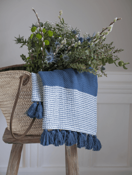 Hovedbilde Rebell Monza pledd 130x180 classic blue