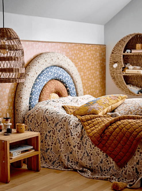 Hovedbilde Bloomingville MINI Filipa Teppe Bomull Gul