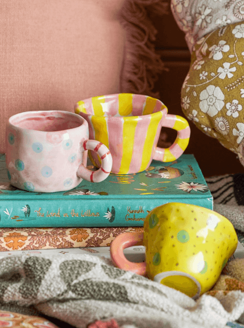 Hovedbilde Bloomingville MINI Nini kopp gul stoneware