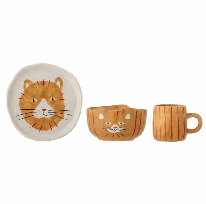 Hovedbilde Bloomingville MINI Kittie Servise 3 deler