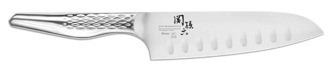 Hovedbilde KAI Shoso santokukniv olivenslipt (16,5 cm)