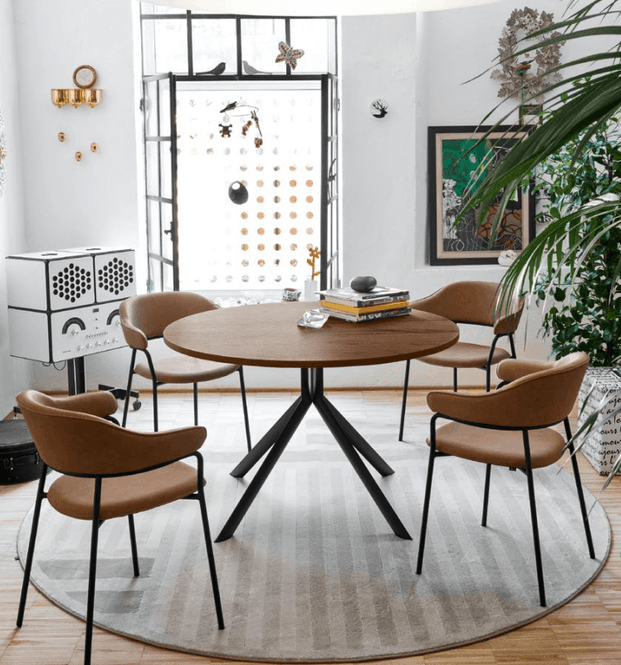 Hovedbilde Connubia Giove spisebord D120 eik