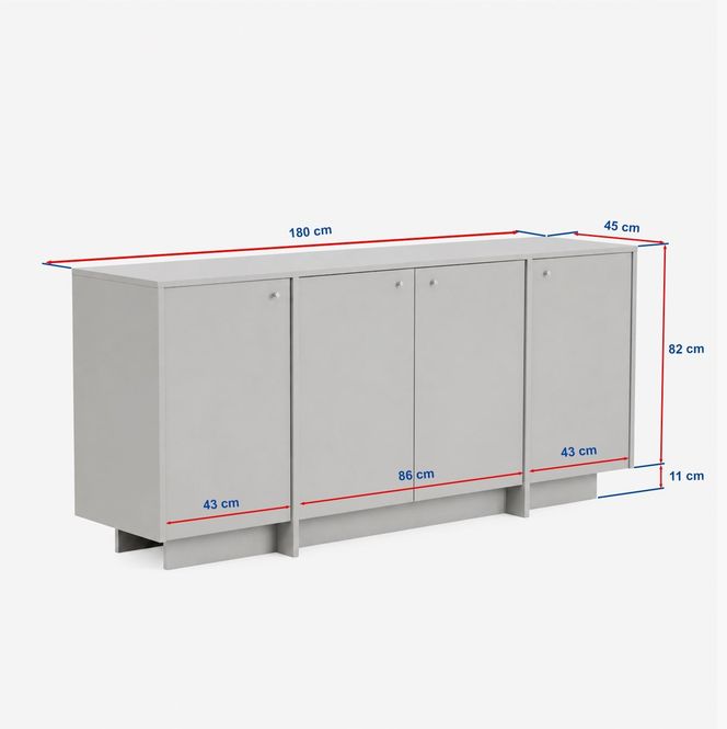 Hovedbilde Nordure Varen konsollbord – Travertine / Milano ...
