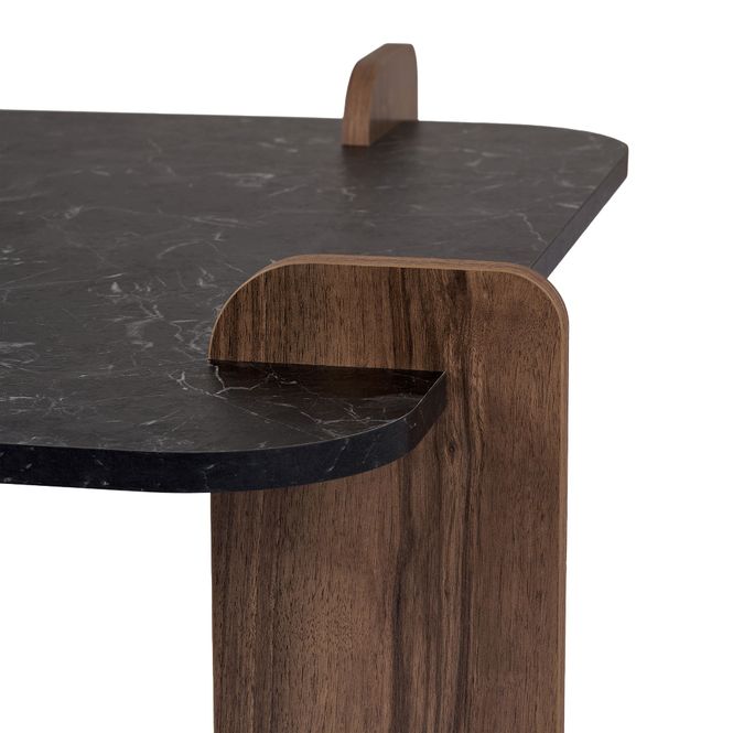 Hovedbilde Nordure Marais sofabord – Lotus / Venezia Walnut
