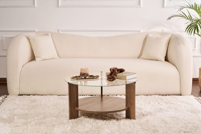 Hovedbilde Nordure Clara sofabord – Venezia Walnut / ...