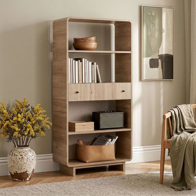 Hovedbilde Nordure Senza bokhylle – Sepet Oak