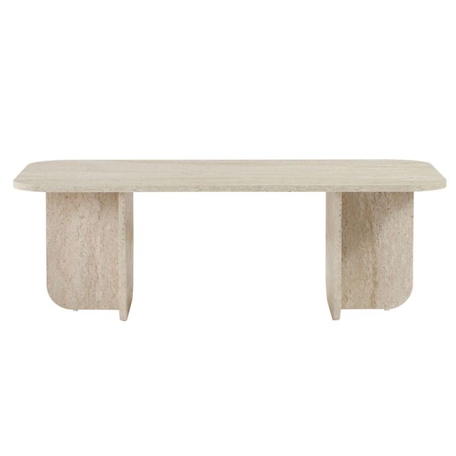 Hovedbilde Nordure Akira sofabord – Travertine