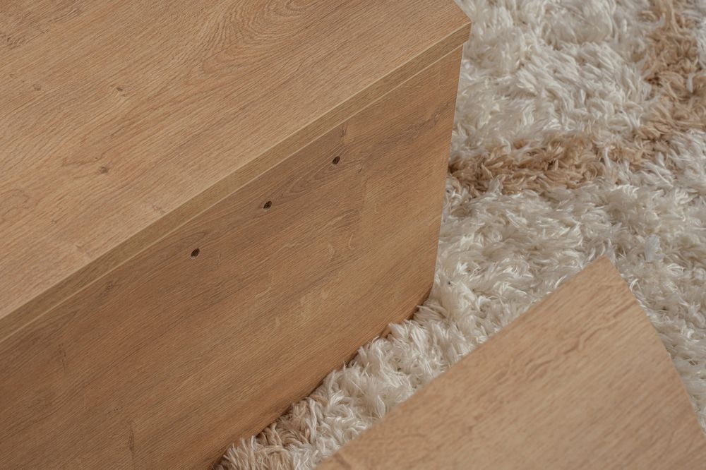 Nordure Orion sofabord – Honey Oak