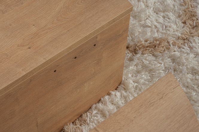 Hovedbilde Nordure Orion sofabord – Honey Oak