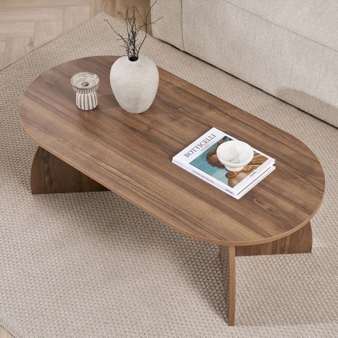 Hovedbilde Nordure Melina sofabord – Venezia Walnut