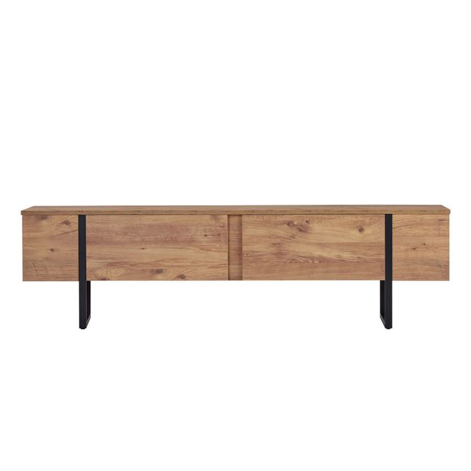 Hovedbilde Nordure Onera TV-benk – Atlantic Pine / svart