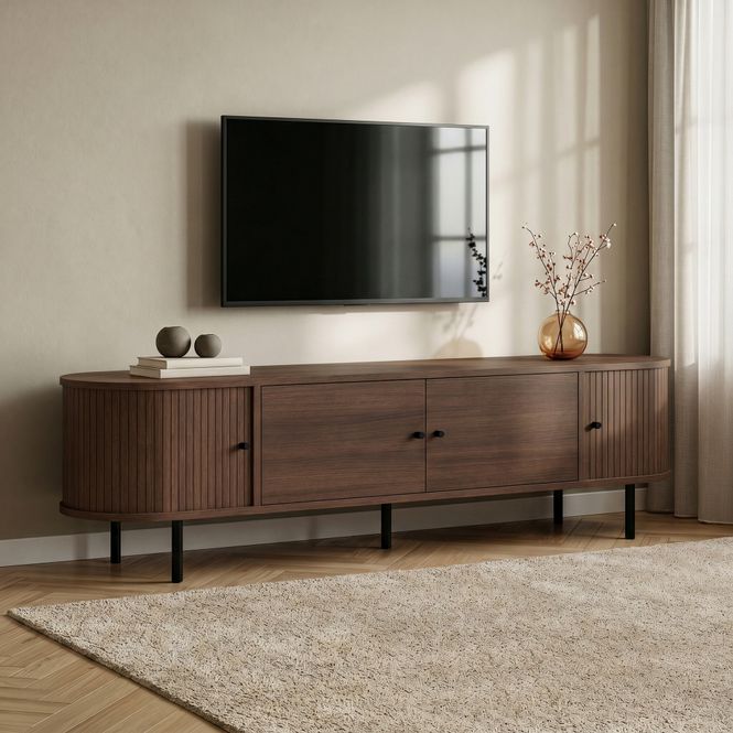 Hovedbilde Nordure Gentle TV-benk – Milano Walnut