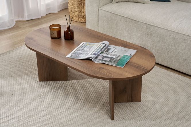 Hovedbilde Nordure Sable sofabord – VNT Walnut