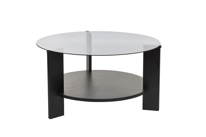 Hovedbilde Nordure Clara sofabord – Wood Black / Fume
