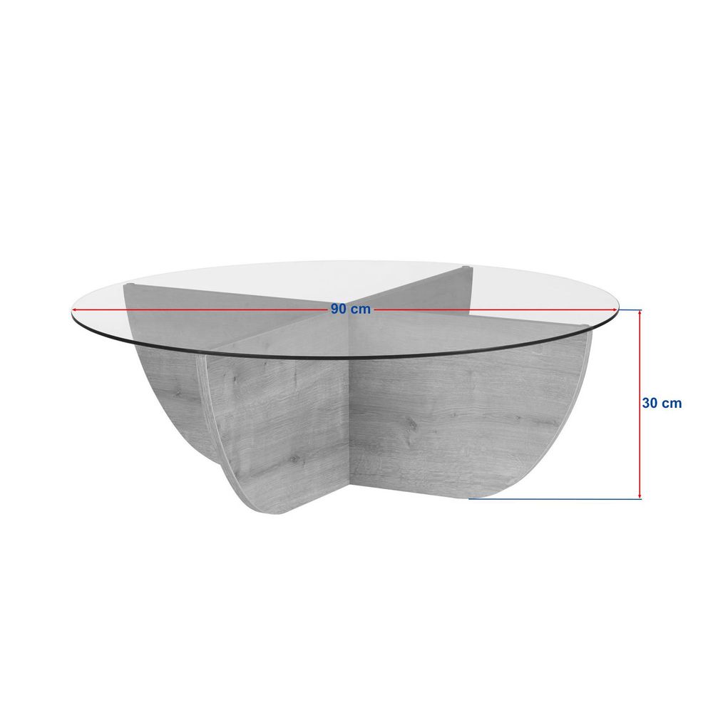 Nordure Liya sofabord – Venezia Walnut