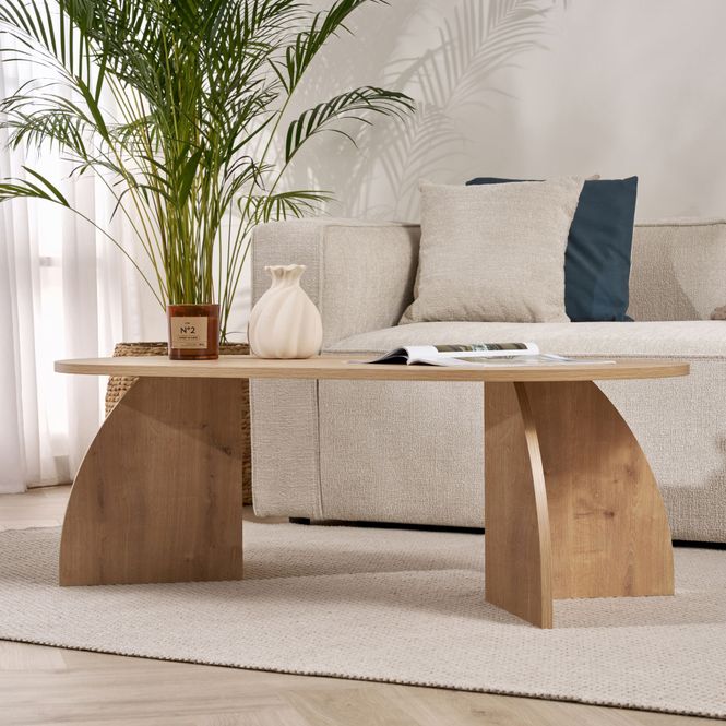 Hovedbilde Nordure Melina sofabord – Sapphire Oak