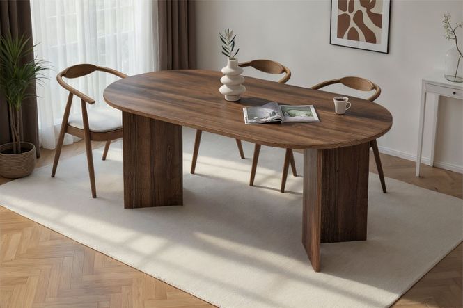 Hovedbilde Nordure Sablin spisebord – Venezia Walnut