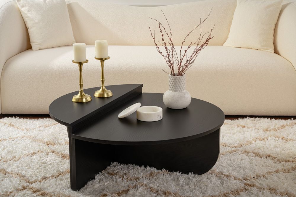 Nordure Orion sofabord – Wood Black