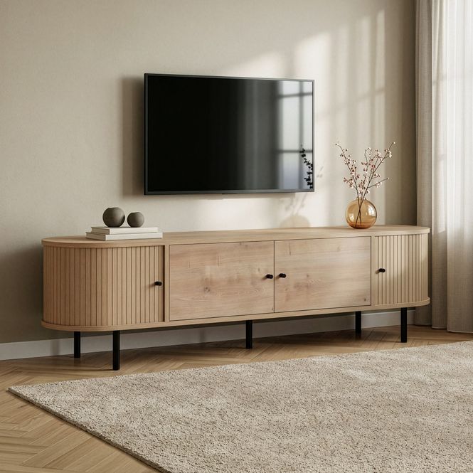 Hovedbilde Nordure Gentle TV-benk – Sapphire Oak