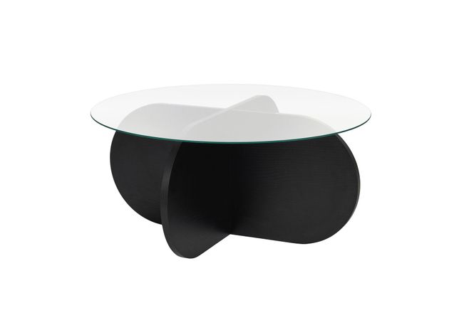 Hovedbilde Nordure Aeris sofabord – Wood Black / Fume