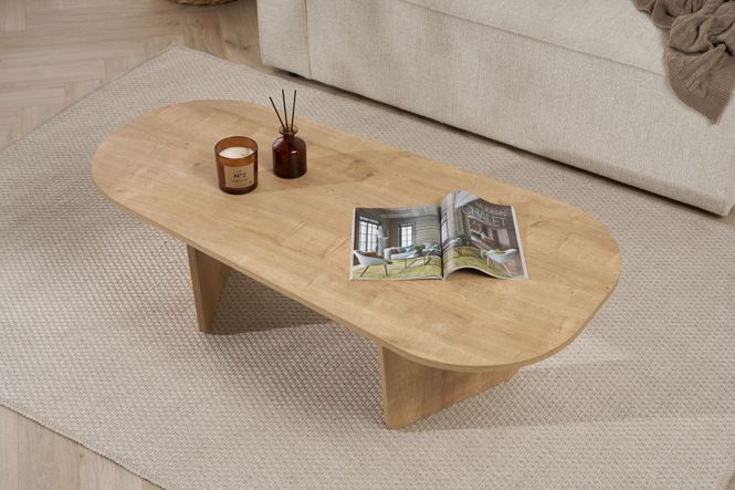 Hovedbilde Nordure Ovalis sofabord – Oak