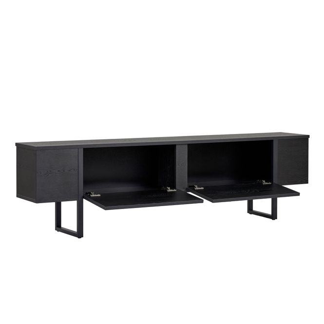 Hovedbilde Nordure Onera TV-benk – Wood Black/svart