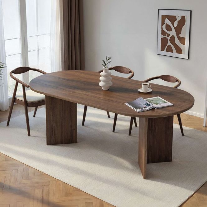 Hovedbilde Nordure Sabella spisebord – Venezia Walnut
