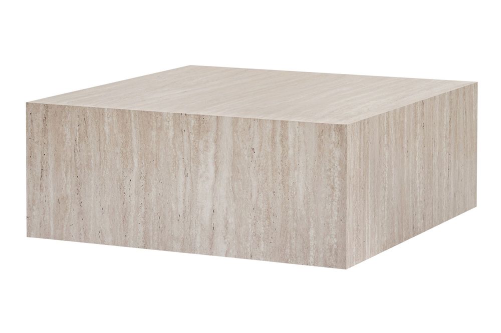 Nordure Prizma sofabord – Travertine