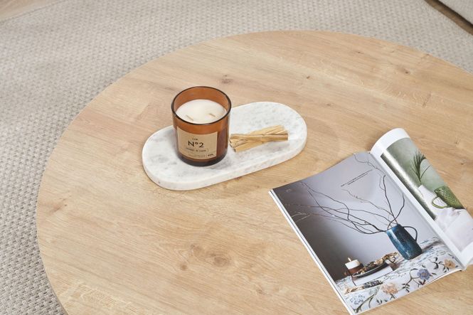 Hovedbilde Nordure Soleil sofabord – Sapphire Oak