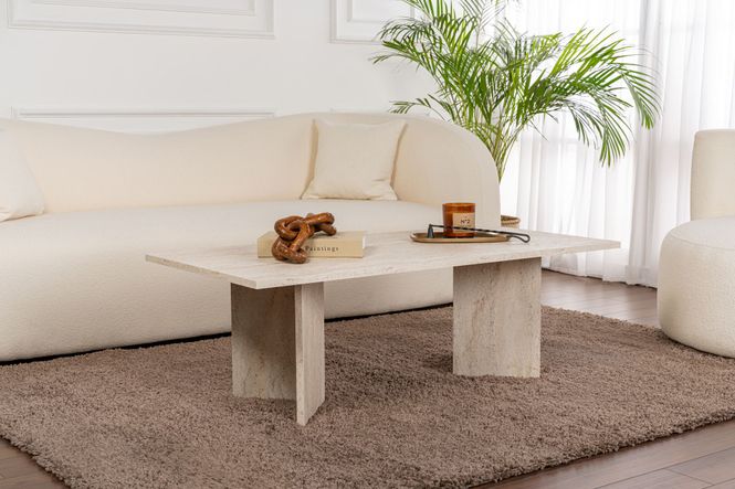 Hovedbilde Nordure Sabin sofabord – Travertine
