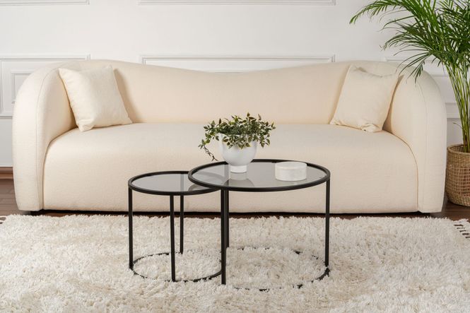 Hovedbilde Nordure Aurum sofabordsett – 60 / 42 / svart / ...