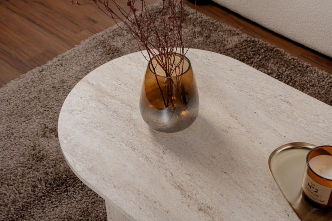 Hovedbilde Nordure Sable sofabord – Travertine
