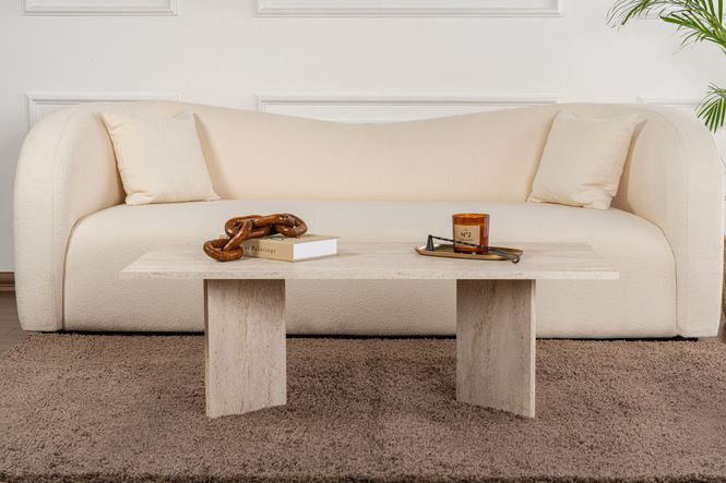 Hovedbilde Nordure Sabin sofabord – Travertine