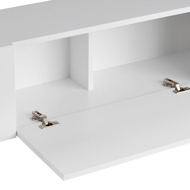 Hovedbilde Nordure Nexus TV-benk – hvit / svart