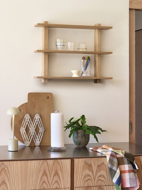 Hovedbilde Hübsch Simple reol 60x14x47 cm – natur