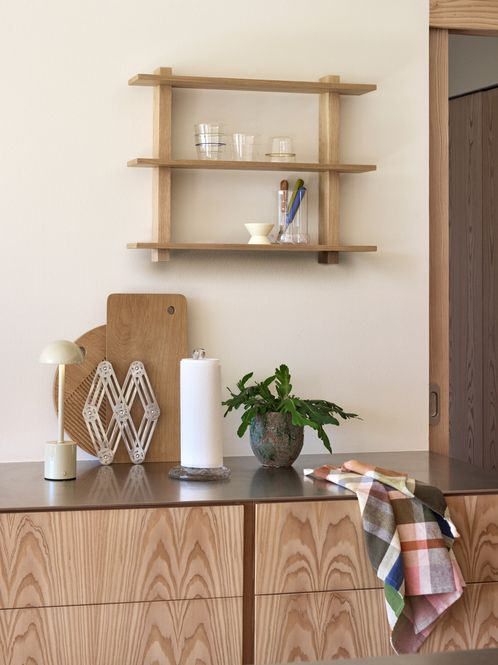 Hovedbilde Hübsch Simple reol 60x14x47 cm – natur