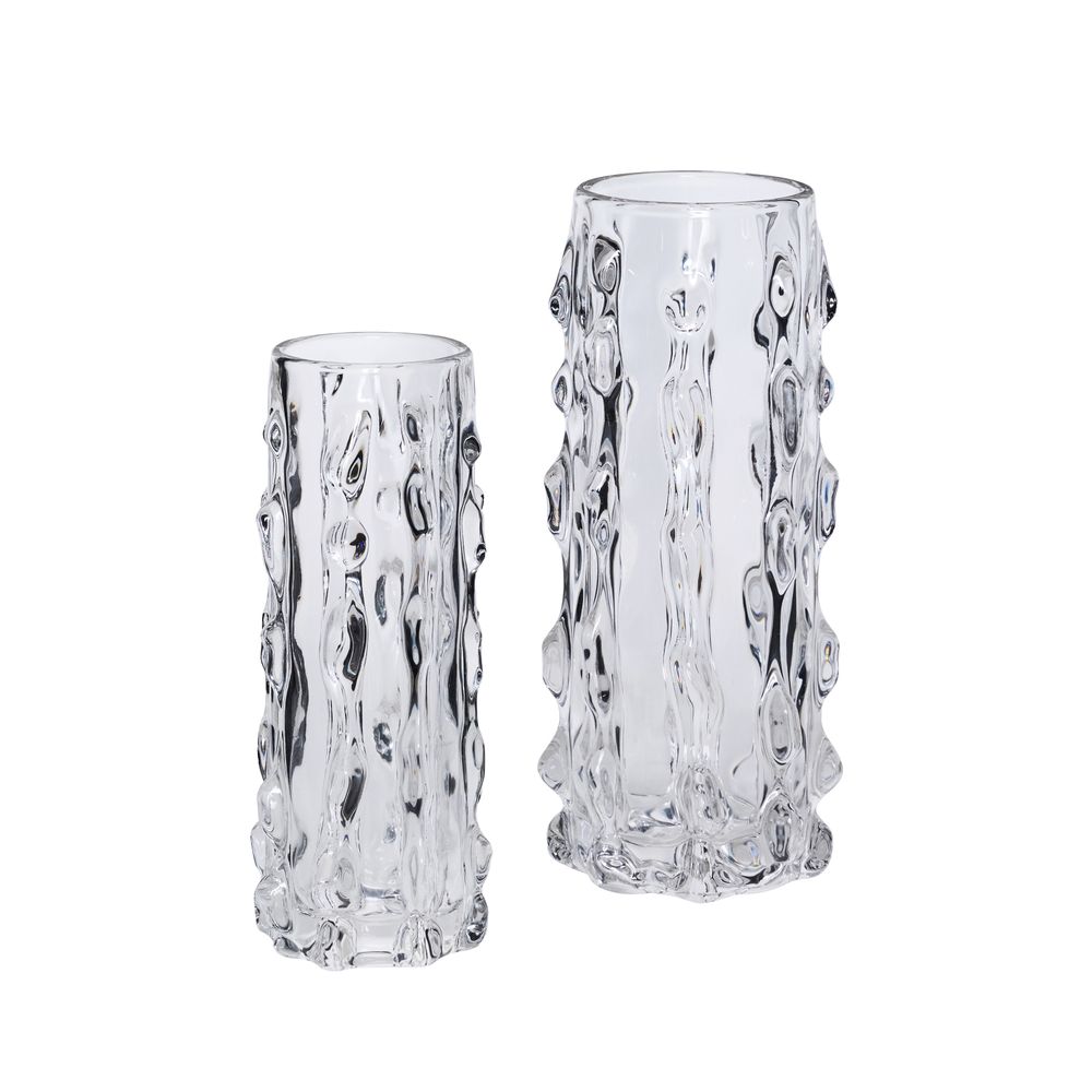 Hübsch Kawa vasesett 25/29 cm – klar