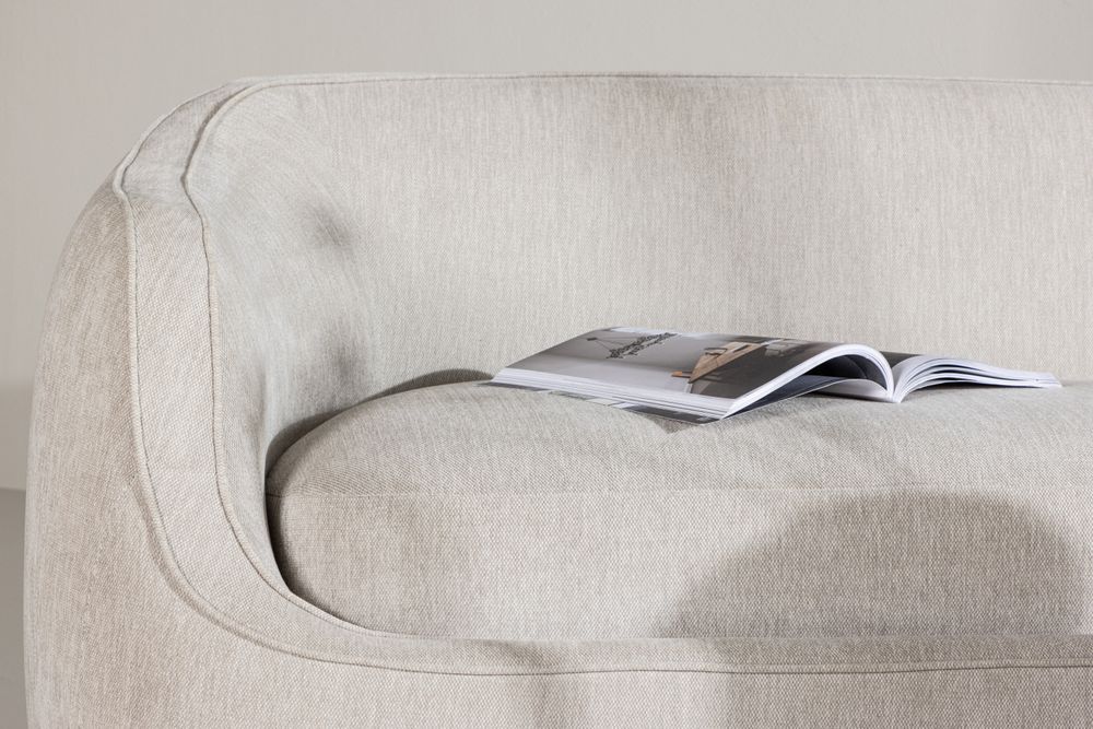 Venture Home Elio 3-seters sofa – lys grå